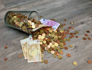 lots of money
